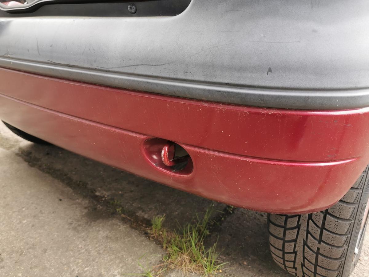 Renault Twingo C06 Stossfänger Stossstange Bumper hinten NV713 CHERRY RED