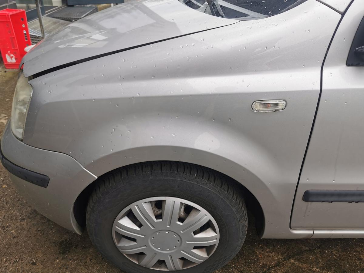 Fiat Panda 169 Kotflügel Fender Seitenwand vorn links 647 Grigio Steel Metallic