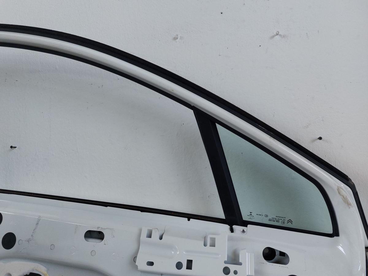 Citroen C4 II Typ N T&uuml;r vorn links Fahrert&uuml;r im Rohbau EWP weiss Banquise