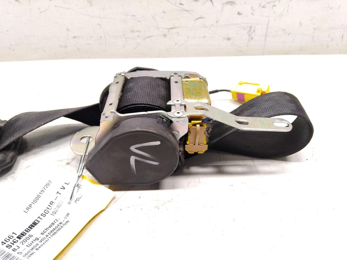 VW Polo 9N3 original Sicherheitsgurt vorn links 5-t&uuml;rig unfallfrei Bj.2006