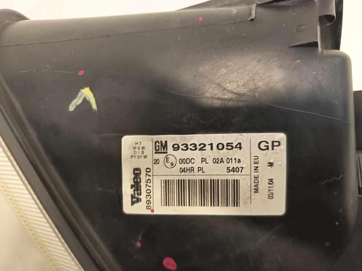 Opel Meriva A Bj 2004 original Xenonscheinwerfer links Haupt/Front/Licht
