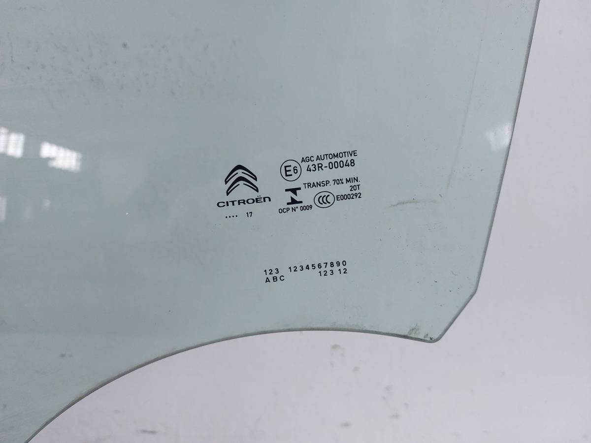 Citroen C3 III SX ab17 T&uuml;rscheibe vorn links Fahrert&uuml;r Scheibe Colorglas Fenster