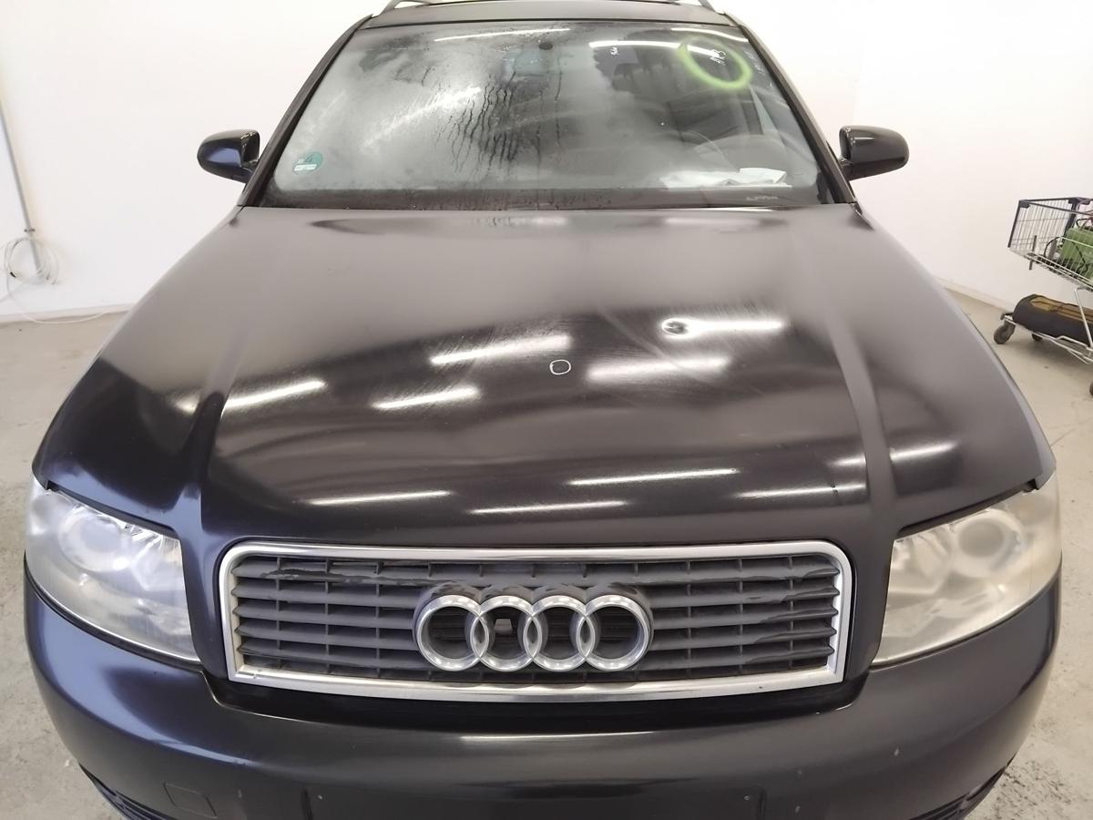 Audi A4 8E B6 orig. Motorhaube Deckel vorn mit Grill BJ2004 LZ9W ebonyschwarzmetallic