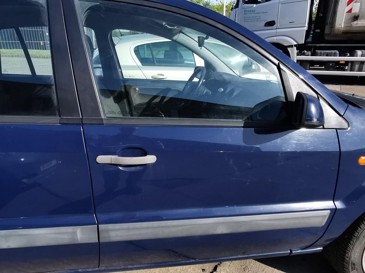 Ford Fusion JU2 Beifahrertür Tür Rohbautür Autotür vorn rechts Blazer Blau 2005-