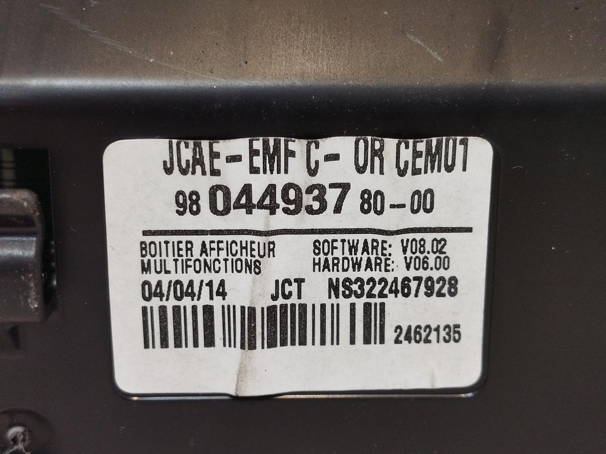 Citroen C4 II Typ N Display Anzeige Bildschirm Radio OEM