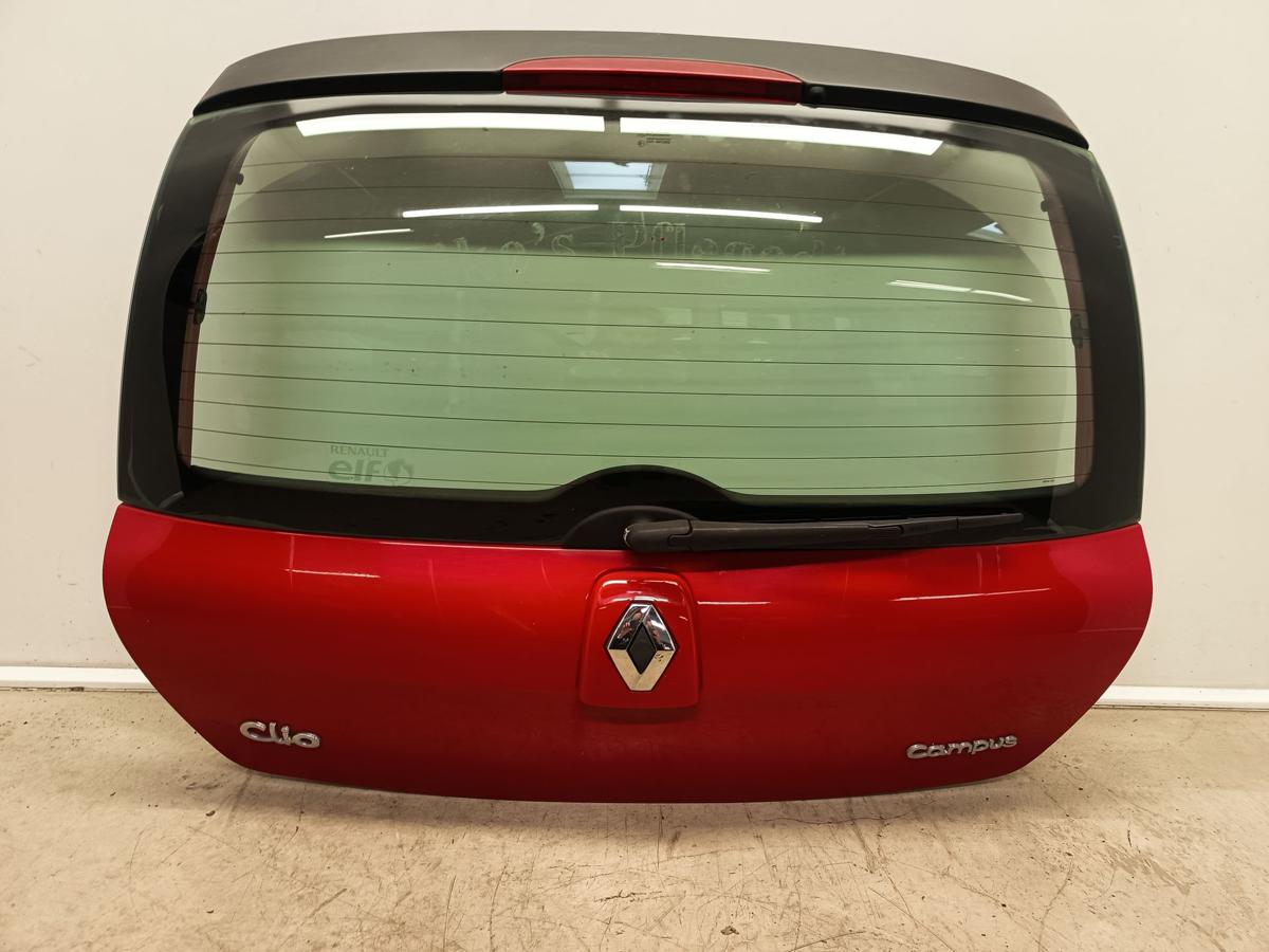 Renault Clio II Cambus BJ 2012 orig Heckklappe Klappe hinten OV727 Spanisch Rot
