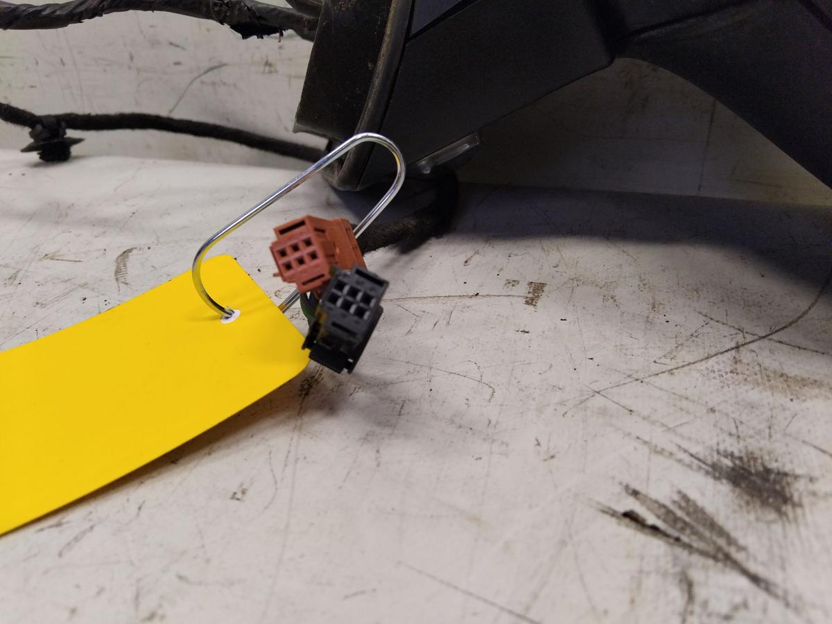 Peugeot 207 orig Au&szlig;enspiegel rechts EXL Nachtschwarz elektrisch beheizt BJ2006