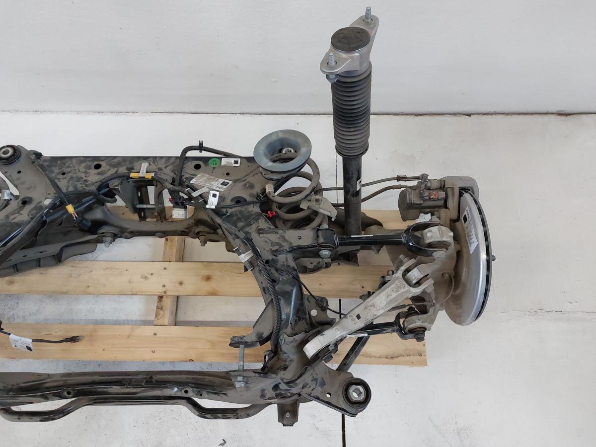 Tesla Model Y Dualmotor Hinterachse komplett Allrad Bremsanlage Hinterachstr&auml;ger