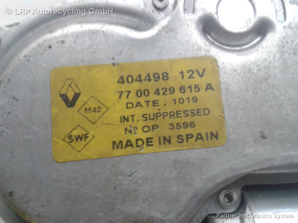 Renault Clio original Heckwischermotor 7700429615A BJ1999