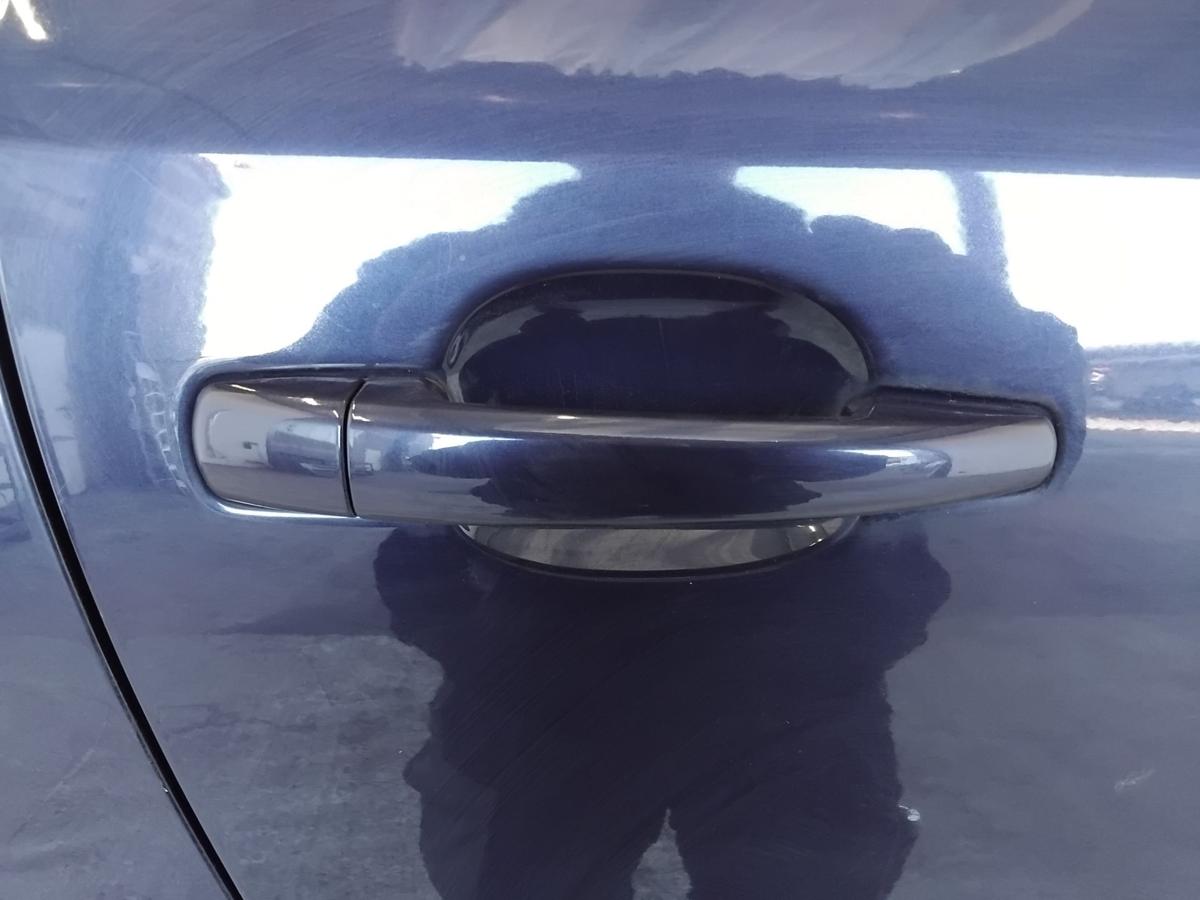 Citroen C4 Coupe T&uuml;r vorn rechts Beifahrert&uuml;r 3-t&uuml;rig KPU Oriental Blau BJ2007