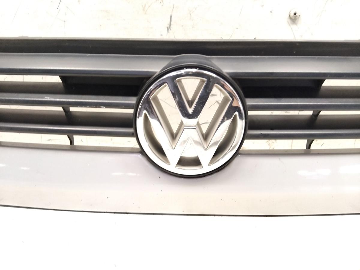 VW Golf 3 original Grill K&uuml;hlergrill LB7Z Satinsilber Metallic mit Emblem BJ1998