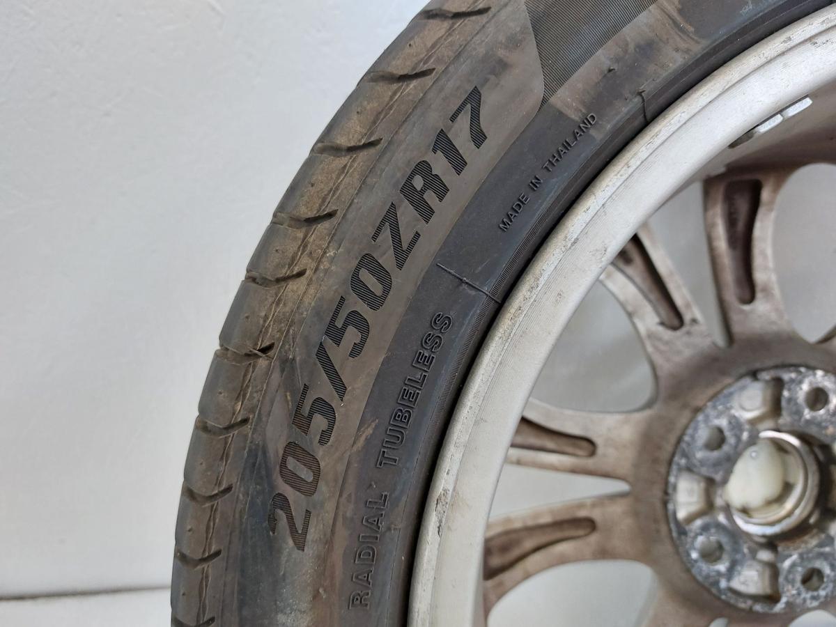 Mazda 3 Typ BL Alufelgen Radsatz Komplettradsatz Alu 7x17 Zoll 205er Sommer