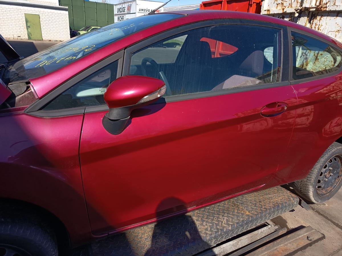 Ford Fiesta MK7 original T&uuml;r links Hot Magenta vor Facelift Baujahr 2009