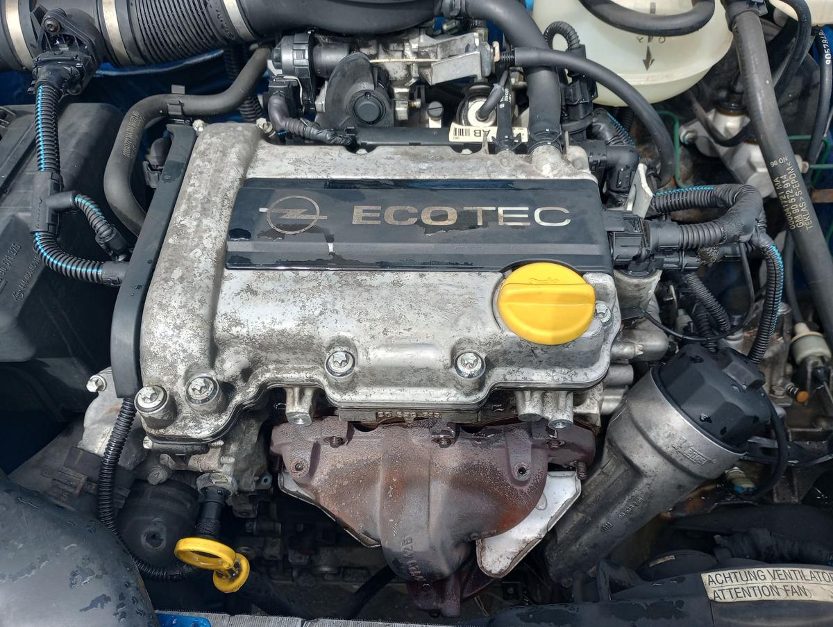 Opel Corsa B orig geprüfter Motor ohne Anbauteile 1.0l 40kW Benzin X10XE Bj 1997