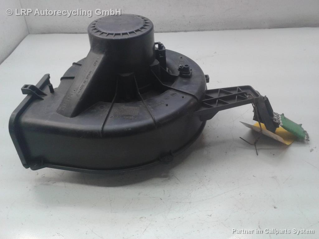 VW Polo 9N original Gebläsemotor Heizung 6Q1819015B mit Vorwiderstand BJ2001