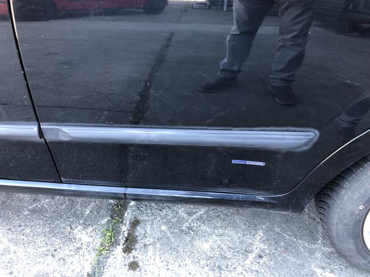 Fiat Grande Punto 199 T&uuml;r hinten links Fondt&uuml;r im Rohbau 891 Nero Provocatore