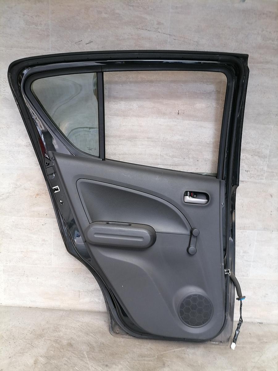 Opel Agila (B) 07-14 Tür hinten links Schwarz