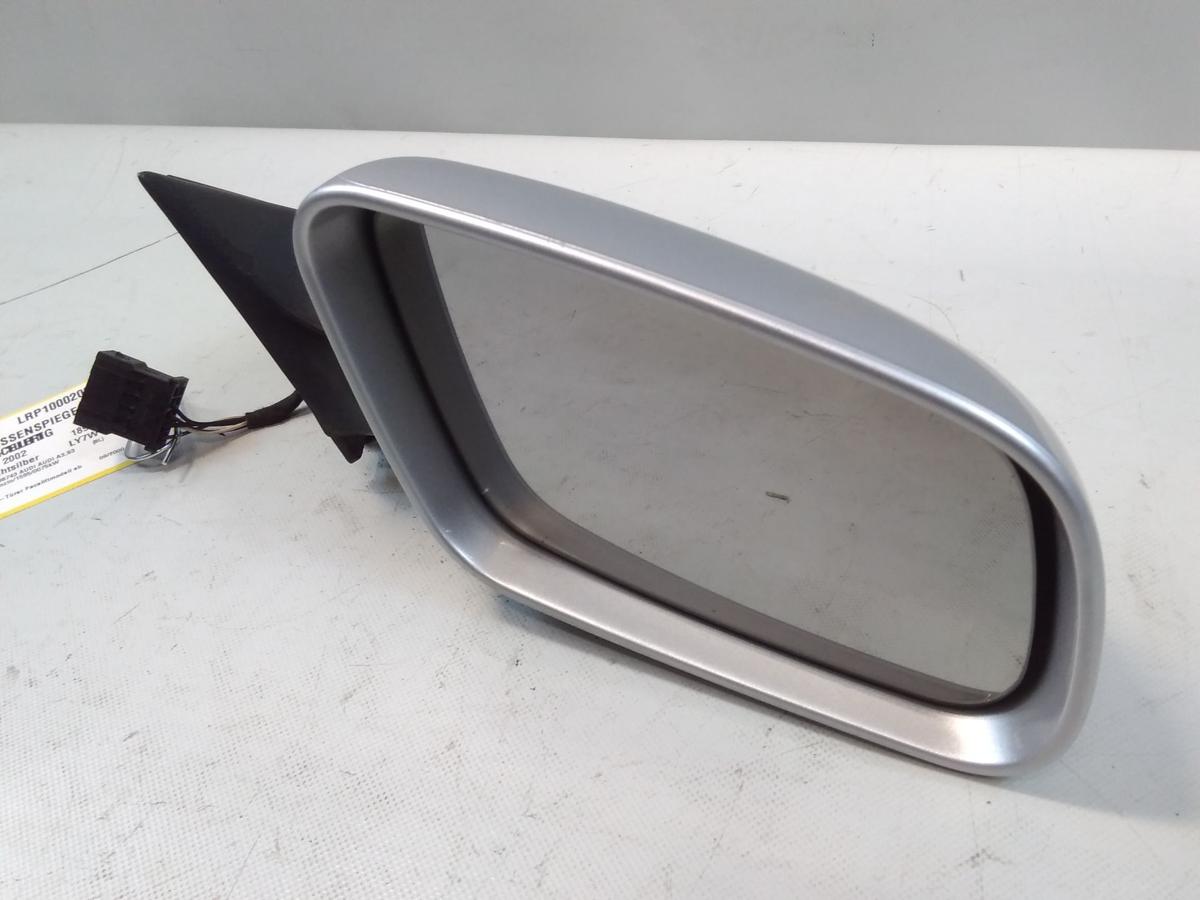 Audi A3 8L original Au&szlig;enspiegel rechts lichtsilber LY7W 3-T&uuml;rer Bj.2002