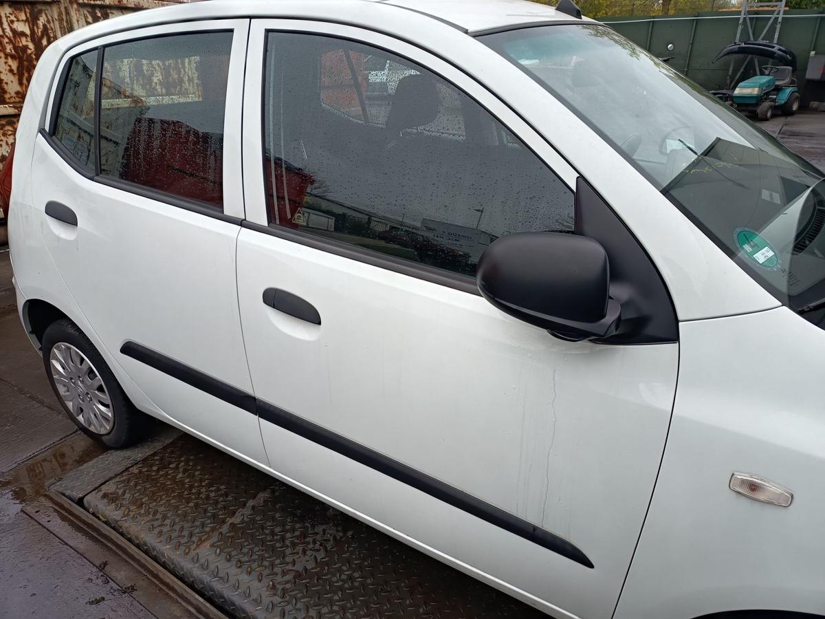 Hyundai I10 PA original T&uuml;r vorne rechts Crystal White Baujahr 2011