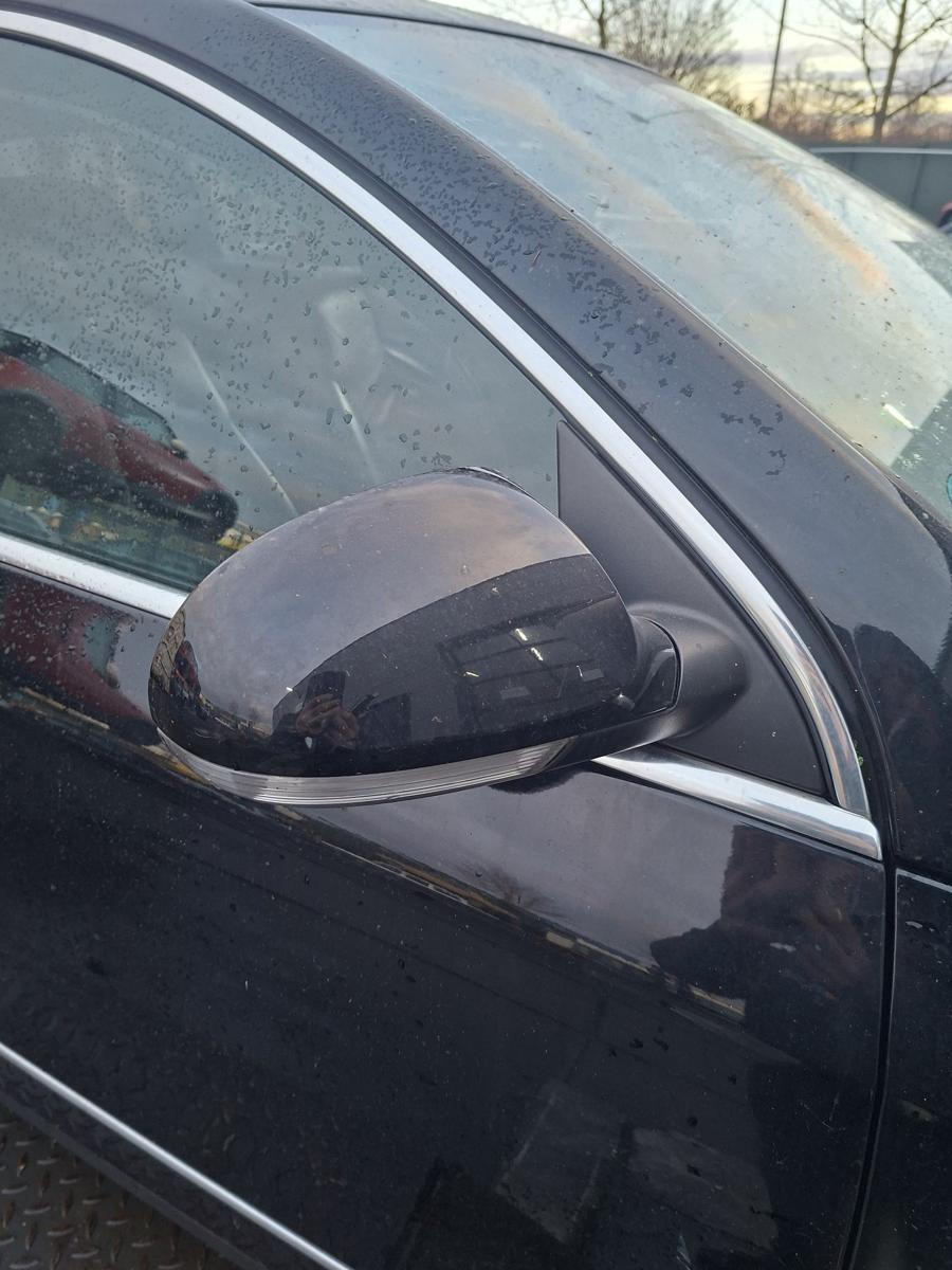 VW Passat 3C Variant original Au&szlig;enspiegel rechts elektrisch 041 brillantschwarz