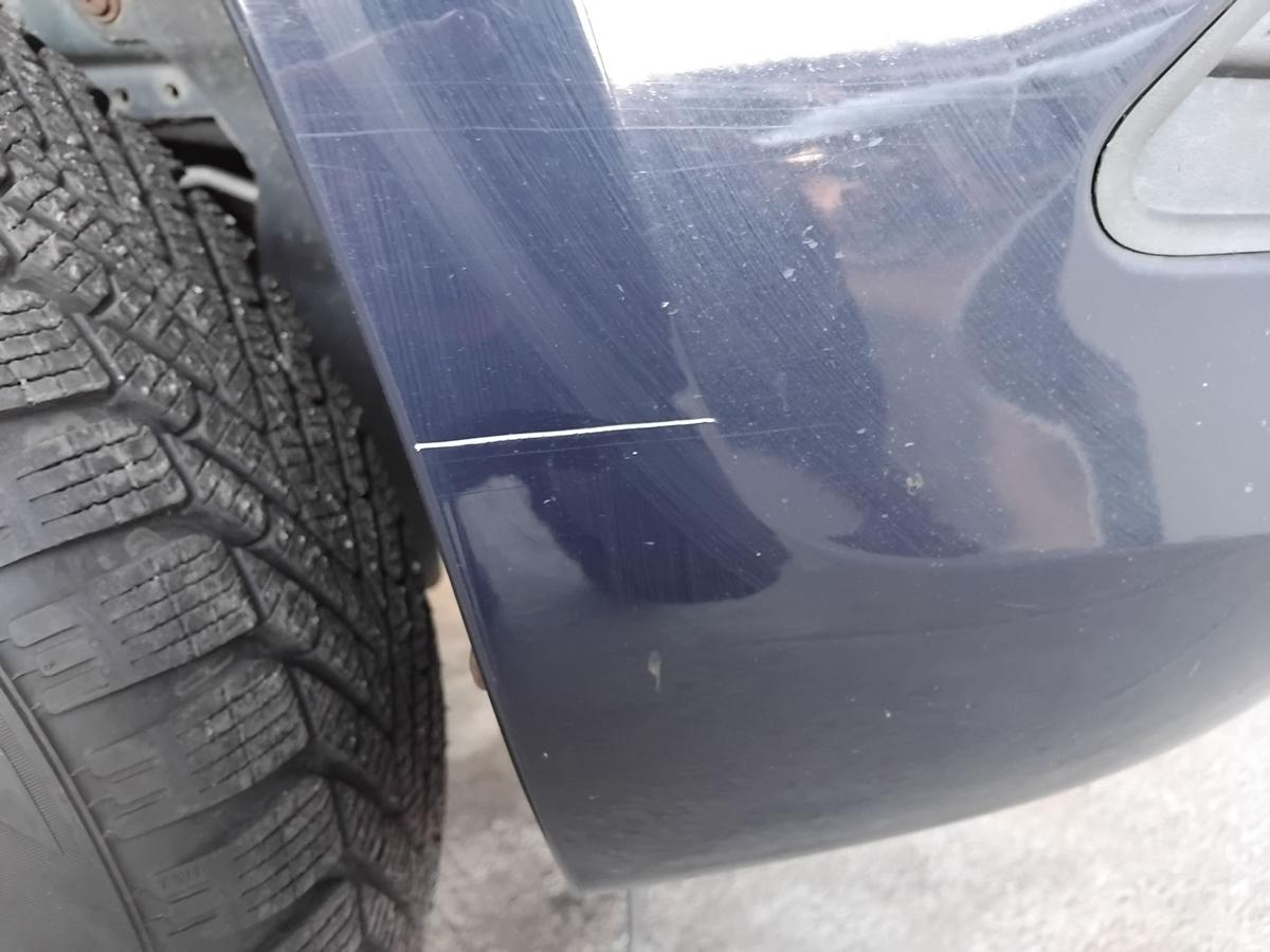 Ford Focus 2 DA3 original Sto&szlig;stange Stossf&auml;nger vorn Blazerblau Facelift BJ2010