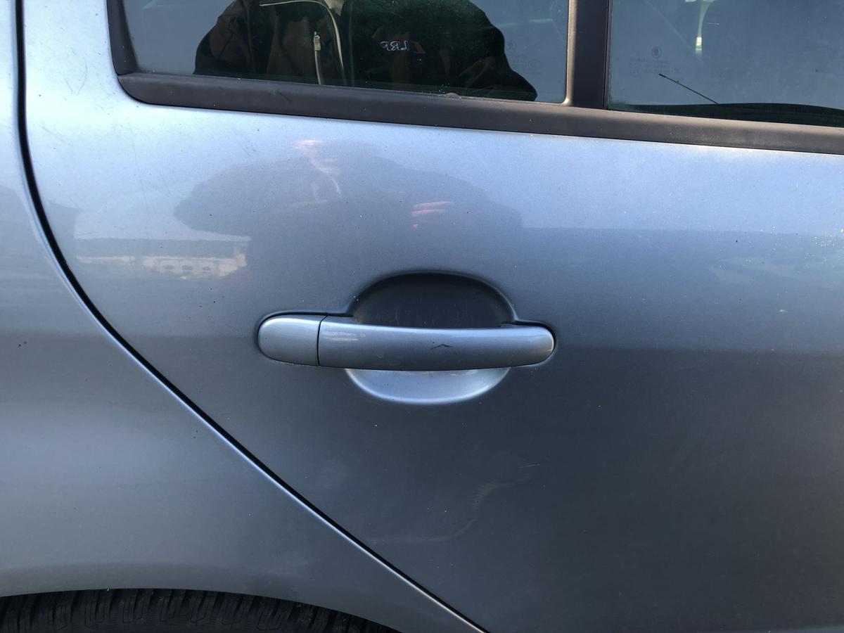 Skoda Fabia 6Y T&uuml;r hinten rechts Fondt&uuml;r im Rohbau 5 t&uuml;rer LF7U Stone Grey Met