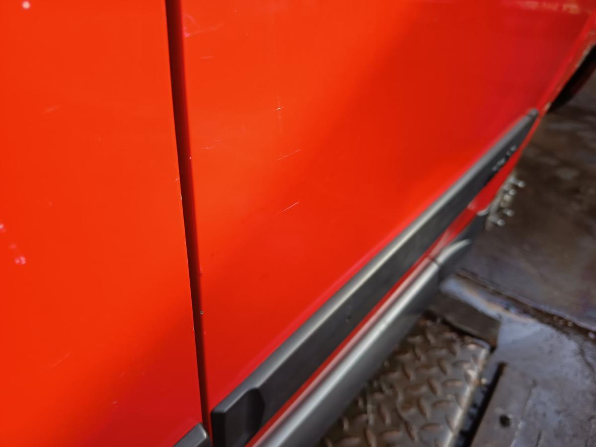 Chevrolet Matiz M200 original T&uuml;r hinten links Fond 71U Super red Bj 2009