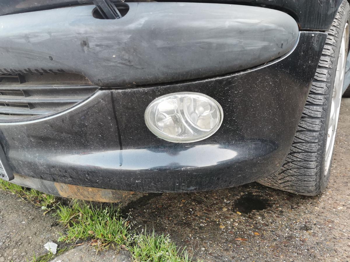 Peugeot 206 CC Stossf&auml;nger Stossstange Bumper vorn NSW SRA EXY Onyxschwarz