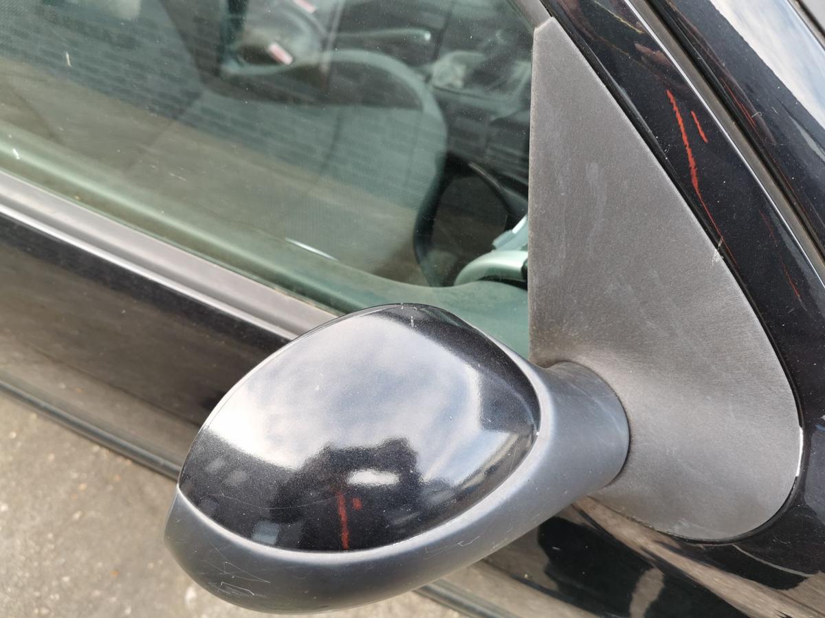 Peugeot 206+ 2M Aussenspiegel Rückspiegel Spiegel rechts manuell KTV Perla Nera