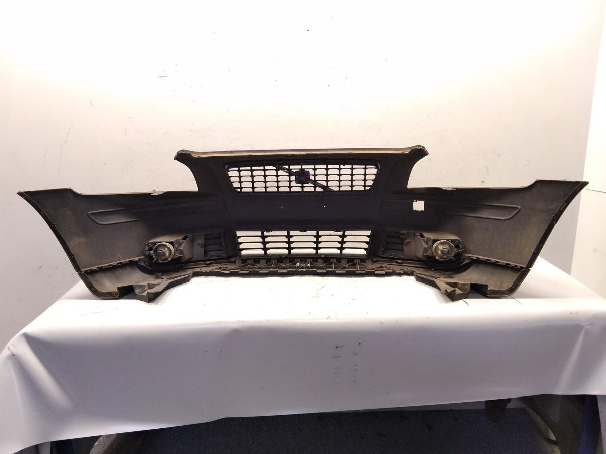 Volvo V50 original Stossfänger Stoßstange vorn 452 black sapphire BJ2004