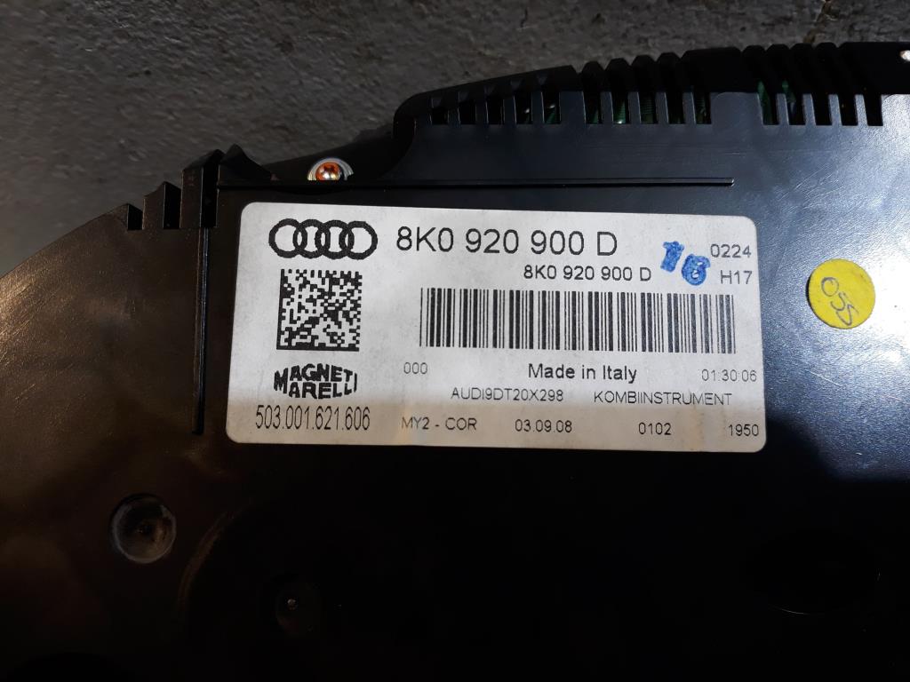 Audi A4 8K B8 BJ 2008 Kombiinstrument Tacho 2.0TDI 105KW 8K0920900D