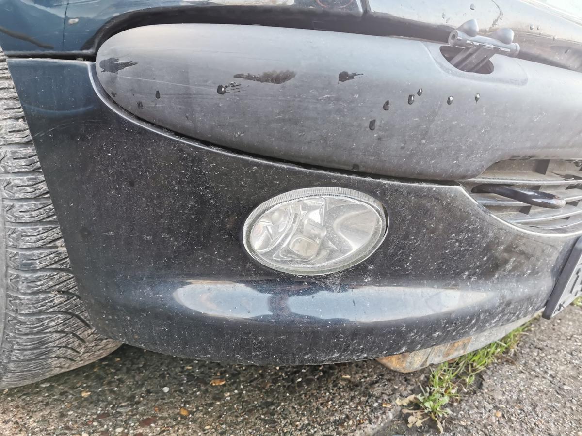 Peugeot 206 CC Stossf&auml;nger Stossstange Bumper vorn NSW SRA EXY Onyxschwarz