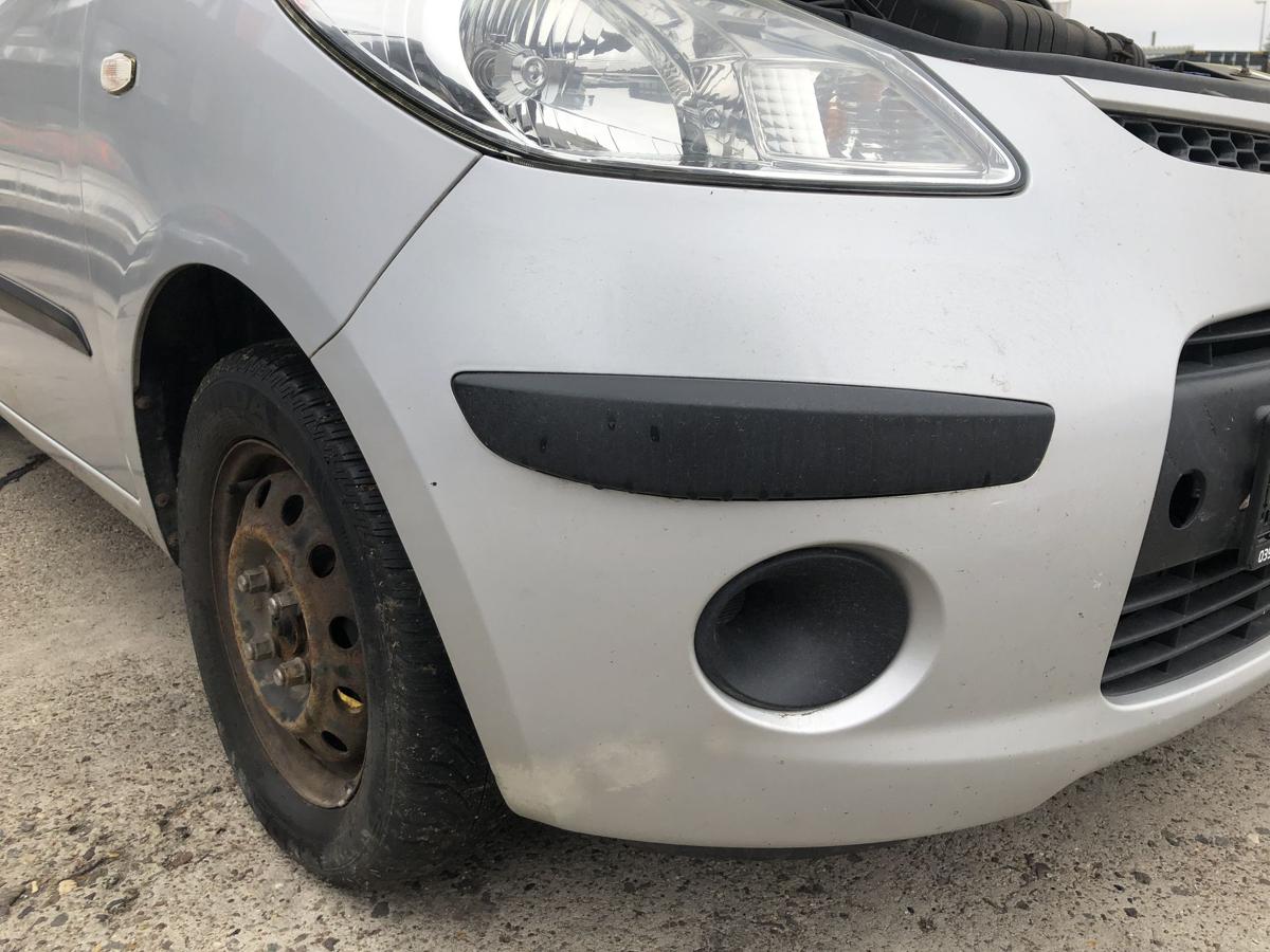 Hyundai i10 PA Stoßfänger vorn Frontschürze ohne Nebel HD Sleek Silver Metallic