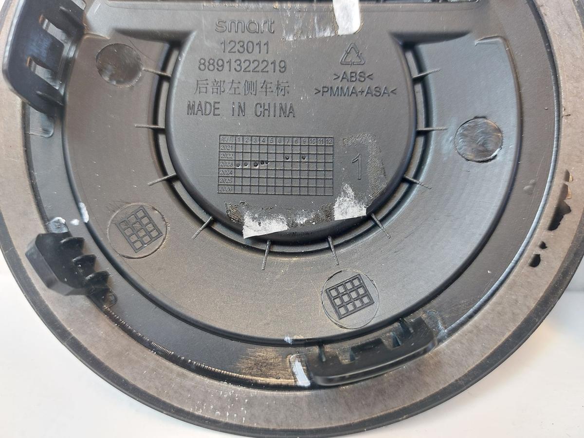 Smart #1 HX11 Pulse Satz Logos Embleme aus der C-S&auml;ule links und rechts