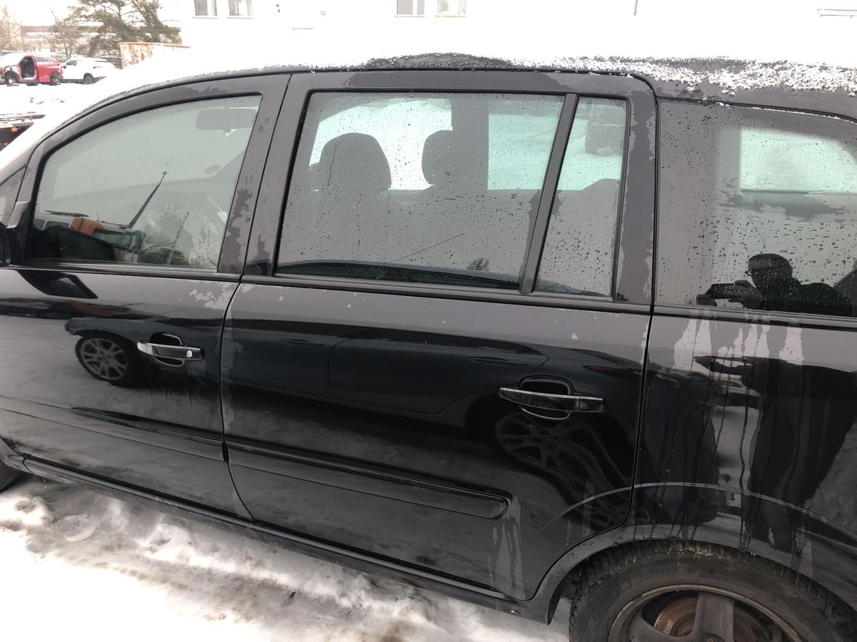 Opel Zafira B T&uuml;r hinten links Fondt&uuml;r Rohbau Autot&uuml;r 2HU Saphirschwarz Metallic