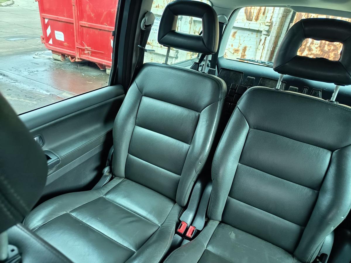VW Sharan original Sitz hinten rechts Leder grau Baujahr 2009