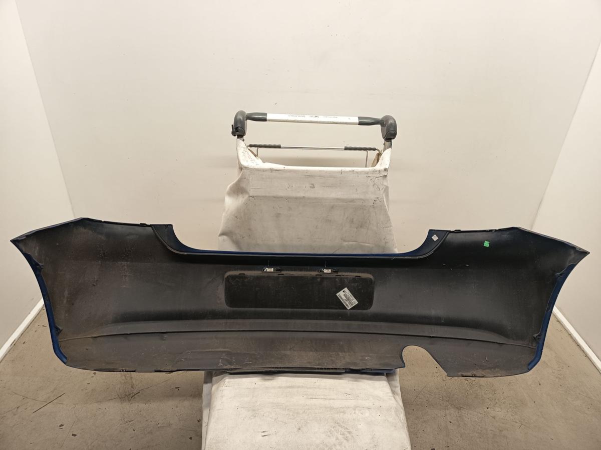 VW Polo 6R orig Sto&szlig;stange hinten Sto&szlig;f&auml;nger Heck LD5E Blau Bj 2011