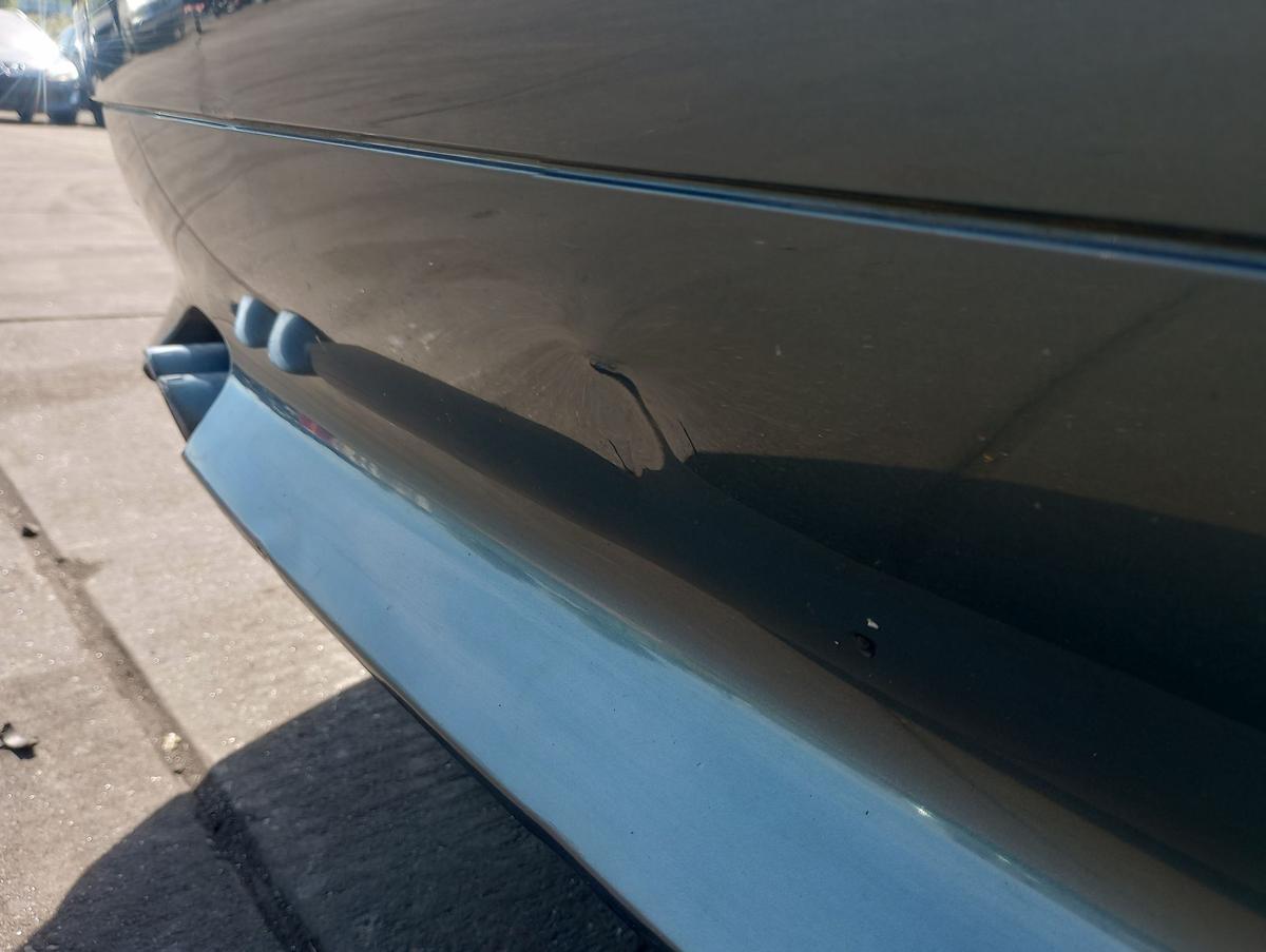 BMW 5er E60 original Stoßstange hinten Stoßfänger Limo A36 Titangrau Bj 2005