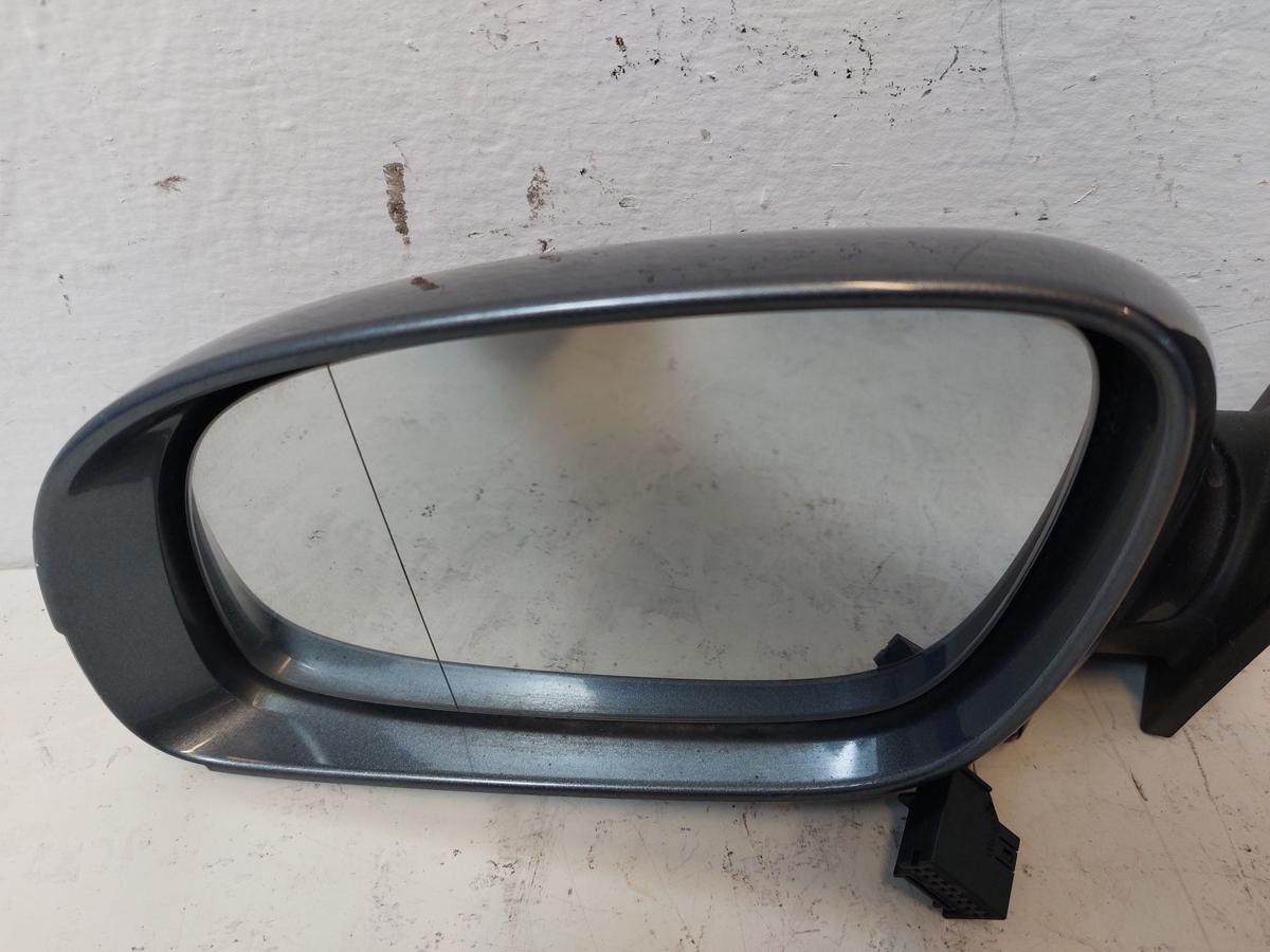 VW Touran 1T 1T1 Au&szlig;enspiegel links R&uuml;ckspiegel elektrisch LD7X Platinum Grey