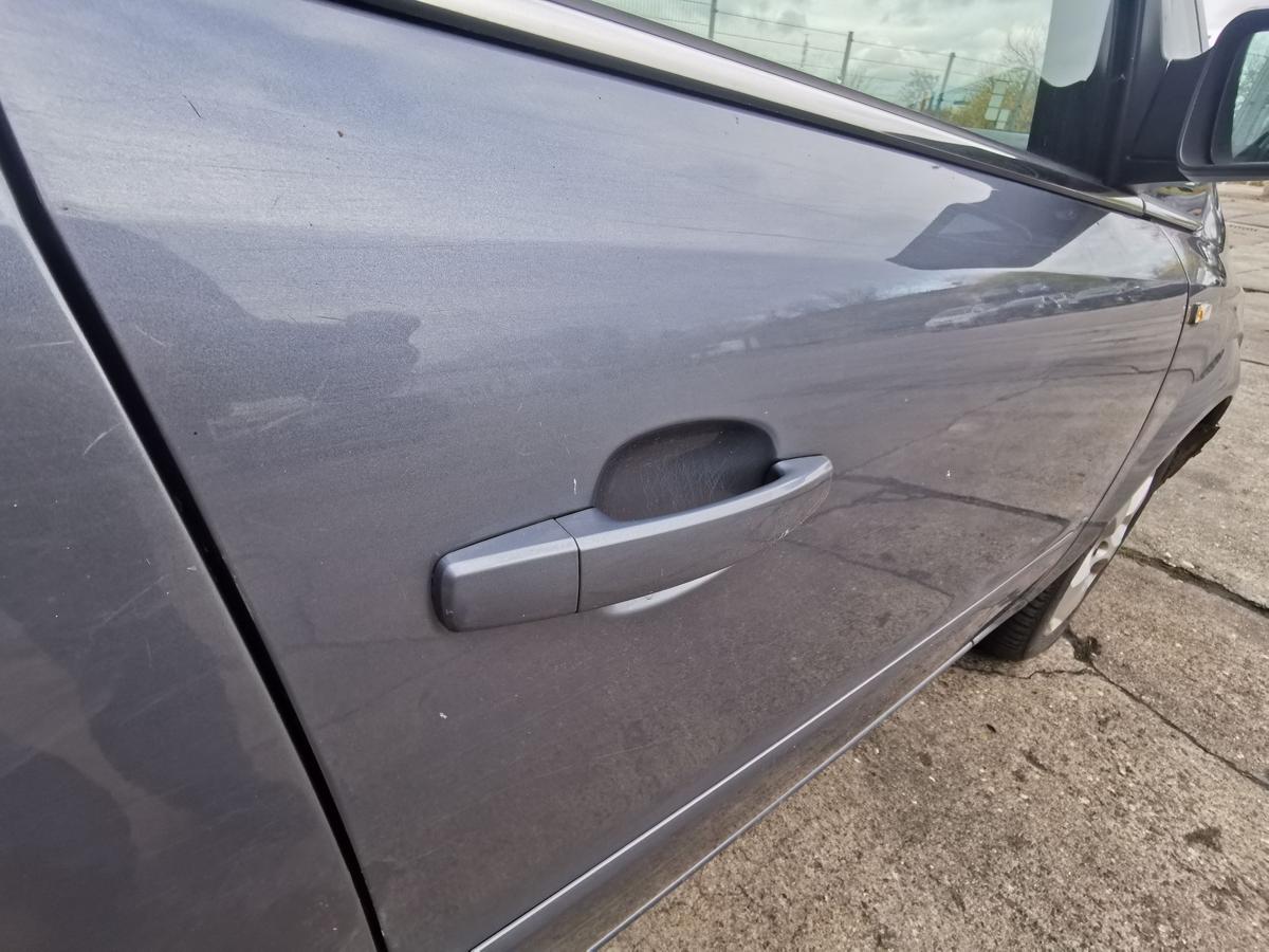 Opel Zafira B Beifahrertür Tür Autotür Rohbau vorn rechts Z155 Moonland grau met