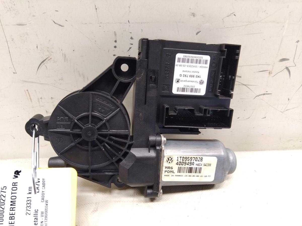 VW Caddy 2K original Fensterhebermotor vorn rechts mit T&uuml;rsteuerger&auml;t Bj.2006