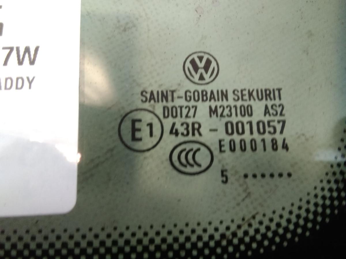 VW Caddy 2K original Seitenscheibe Dreieckscheibe vorn links gr&uuml;ncolor Bj.2006