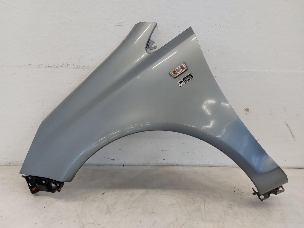 Opel Corsa D Kotfl&uuml;gel vorn links Fahrerseite GEV silberseemetallic 06-14