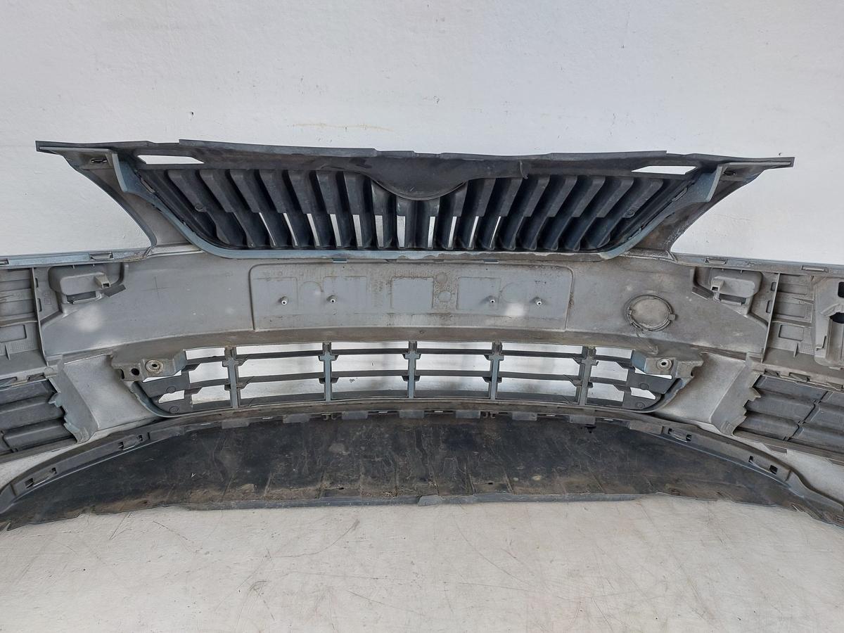 Skoda Fabia II 2 Typ 5J Sto&szlig;f&auml;nger vorn Frontsch&uuml;rze ab 2010 Facelift LF5X grau
