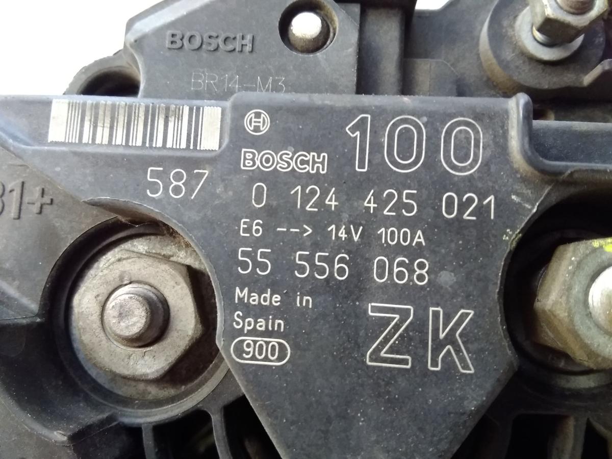 Opel Corsa C original Lichtmaschine Generator 100A 1.2 59kw Z12XEP Bj.2005