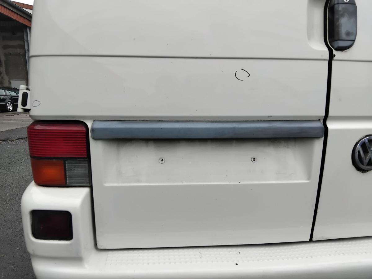 VW T4 Kombi Heckflügeltür hinten links L902 Grauweiss mit Scheibe BJ1998