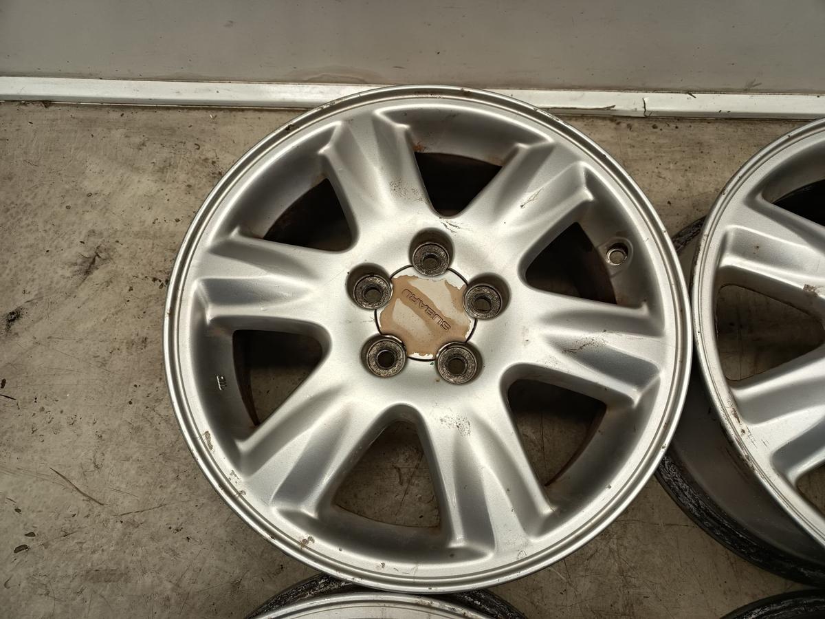 Subaru Forester SG original Alufelgensatz 6x15 ET48 Baujahr 2005