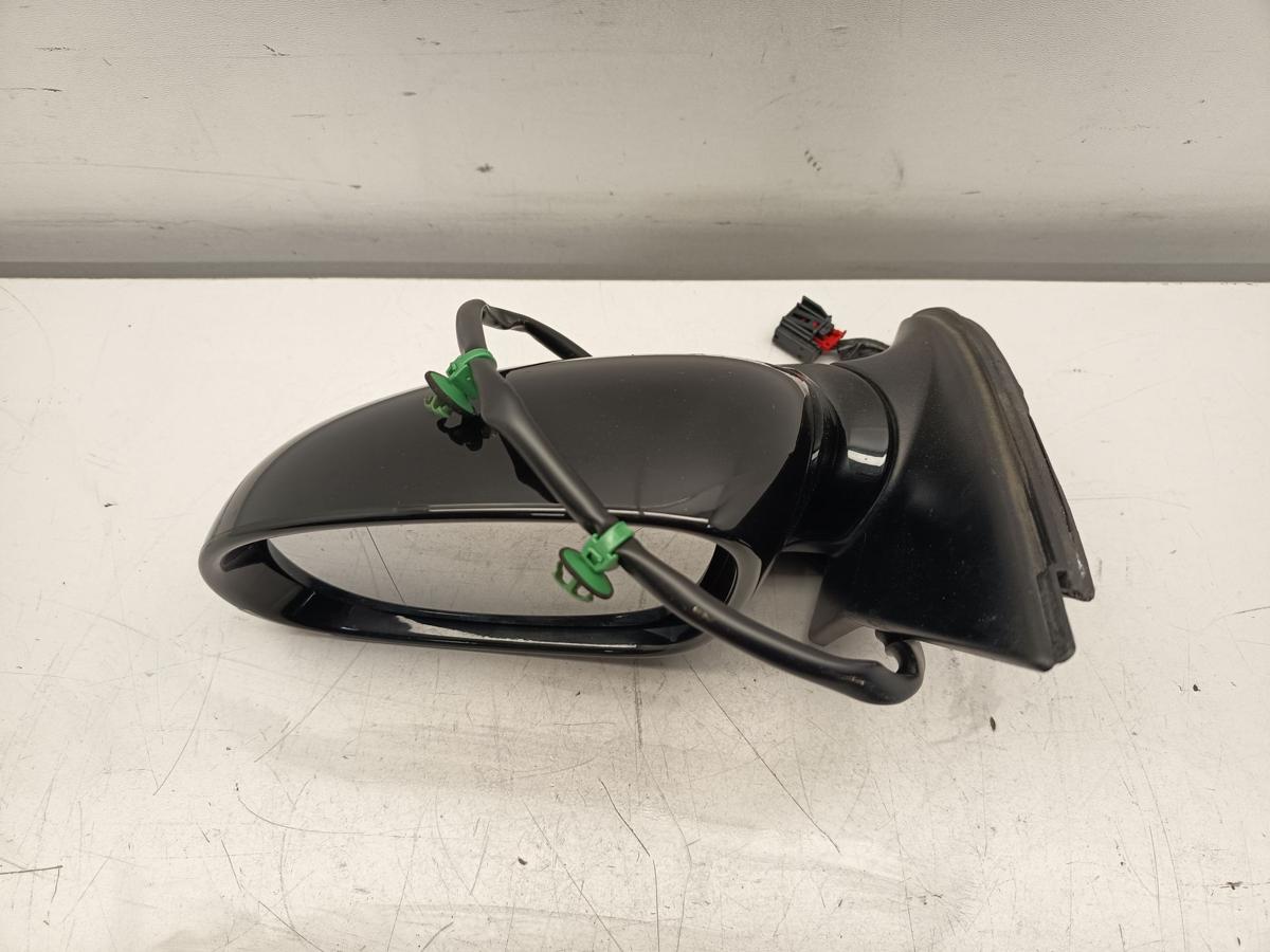 VW Jetta II original Au&szlig;enspiegel links elektrisch L041 schwarz Baujahr 2006