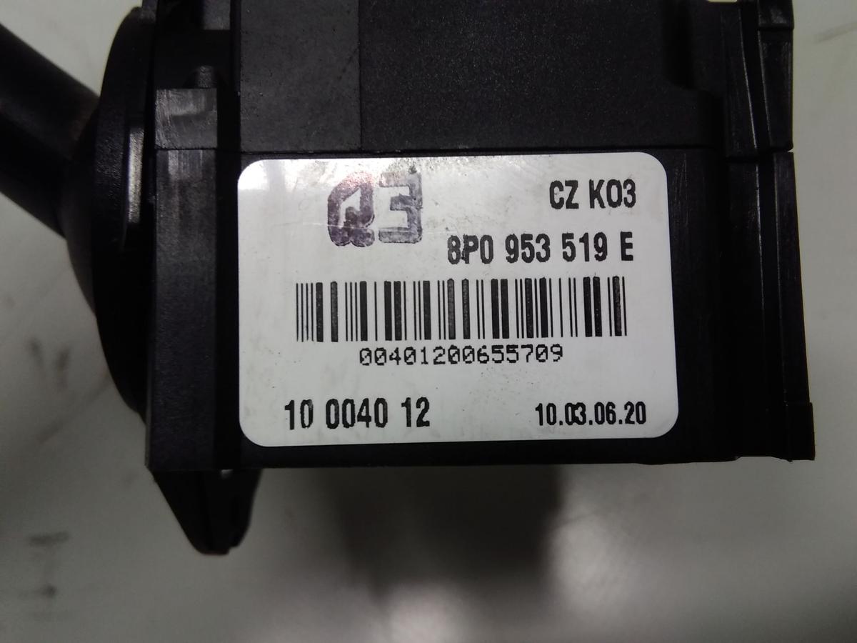 Audi A3 8P Facelift original Wischerschalter mit Bordcomputerfunktion Bj.2010