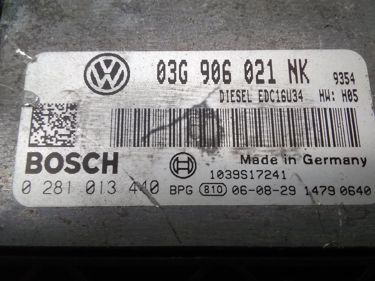 VW Passat original Motorsteuergerät 2,0TDI 103kw Bosch 0281013440